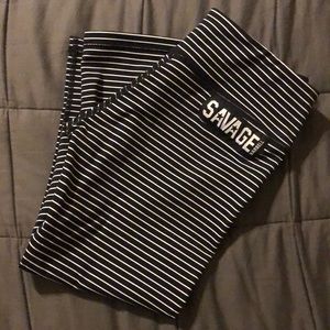Savage Barbell cropped leggings